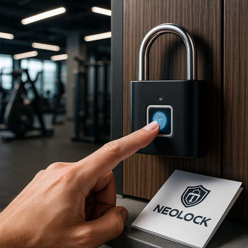 Cadenas connecté NeoLock à empreinte digitale